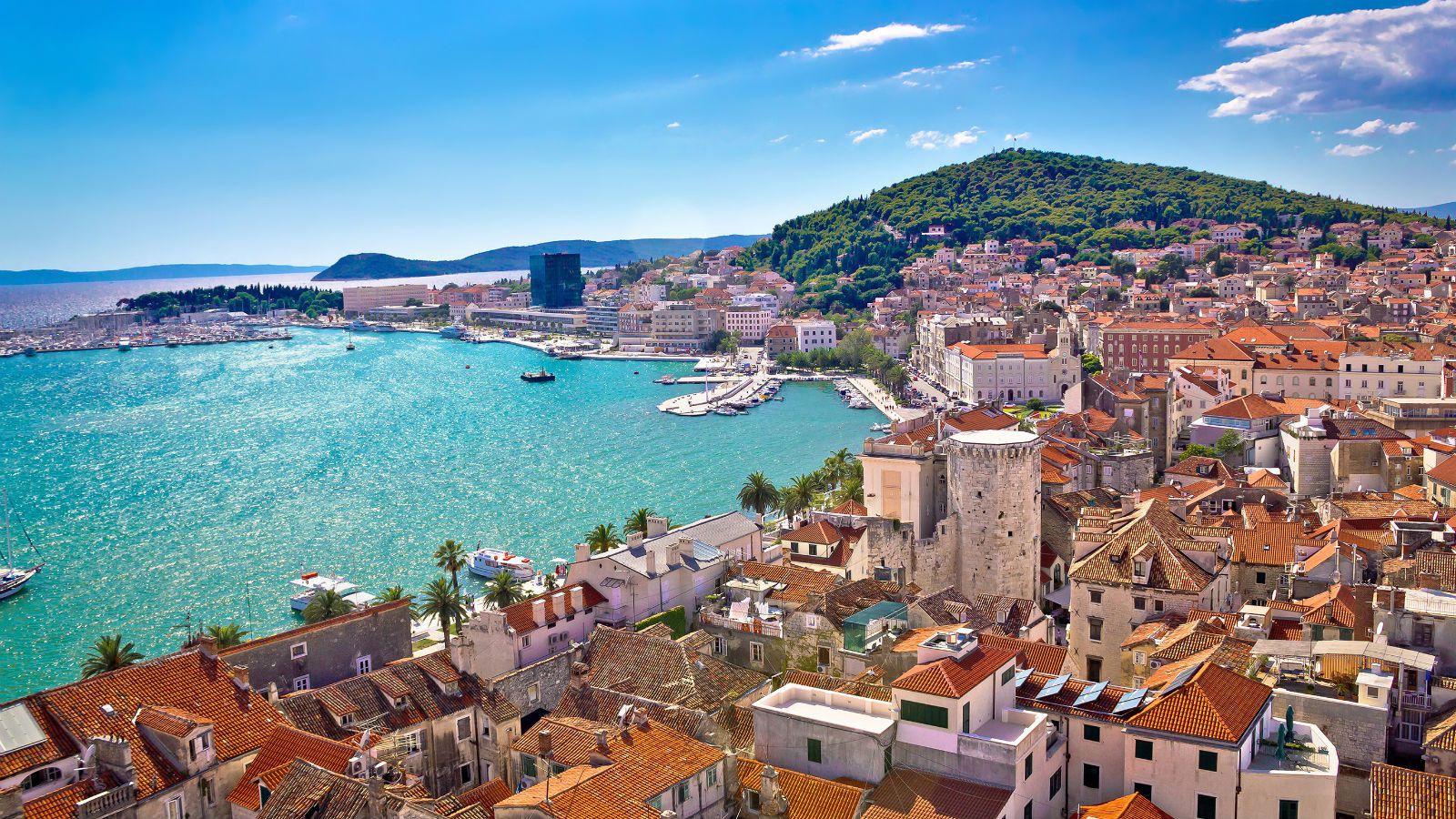 Ciudad de Split en Croacia