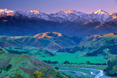 alquiler autocaravanas nueva Zelanda, paisaje