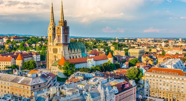 ciudad de zagreb croacia