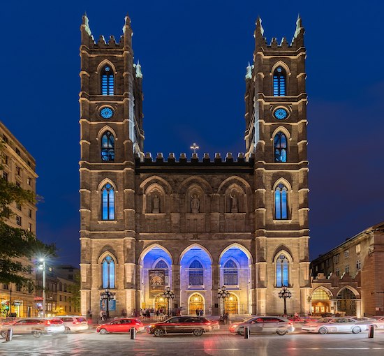 Canad&aacute;, bas&iacute;lica de Notre Dame
