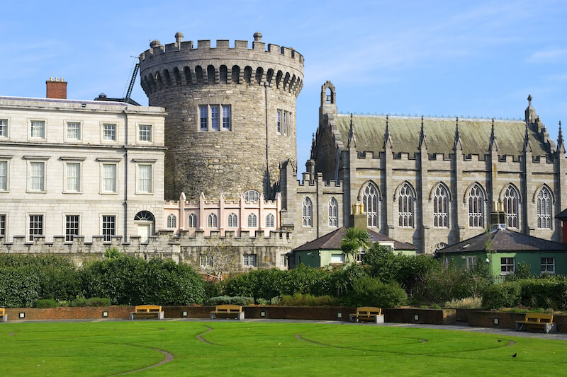 Castillo de Dublín Irlanda