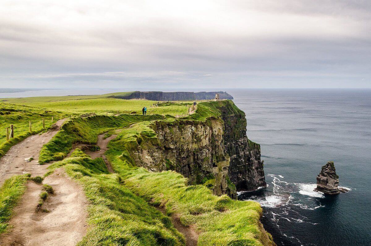 ruta en Irlanda acantilados moher