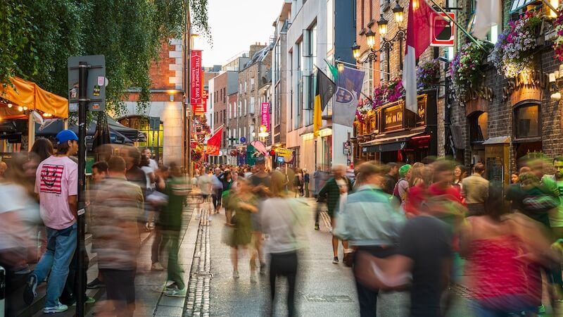 Dublín calles, Irlanda